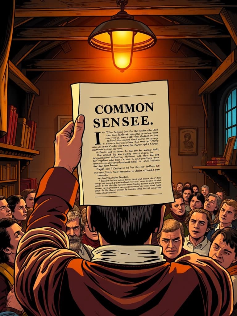 47페이지가 나라를 만들었다 — 토마스 페인의 《상식》 (1776년 1월)