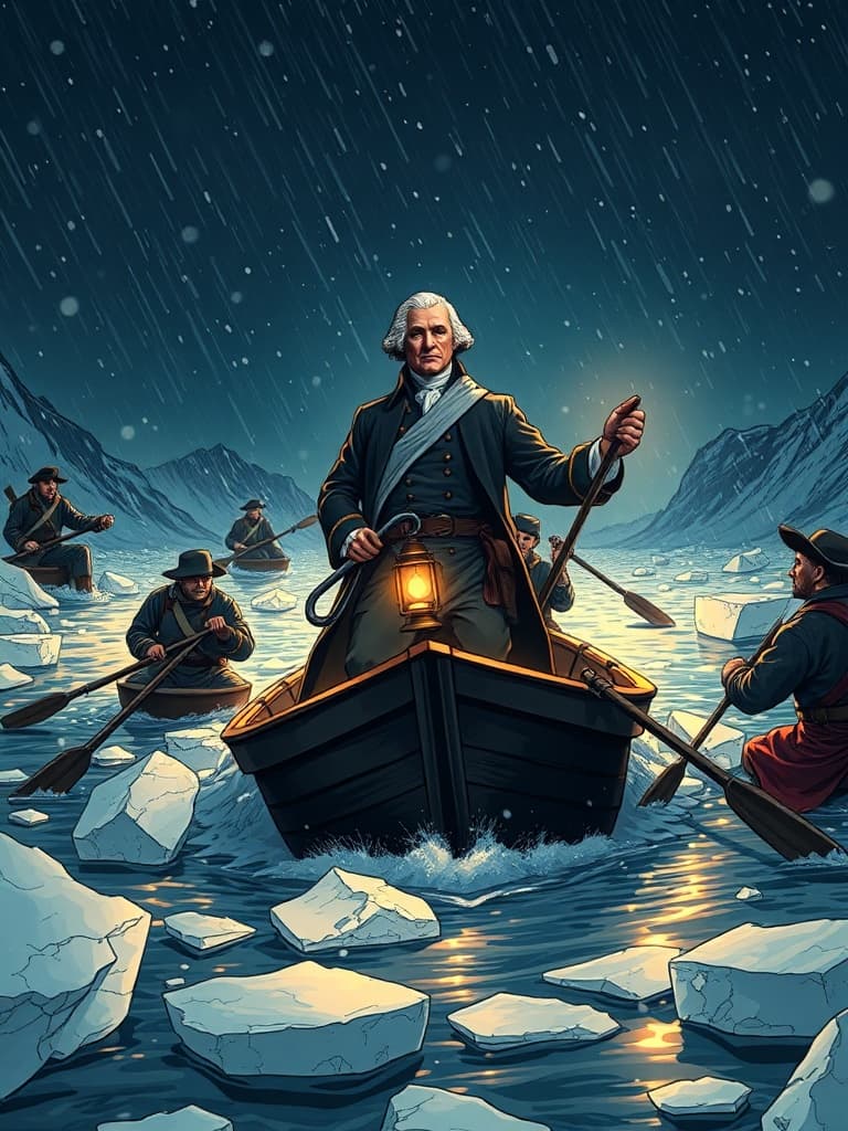 A Christmas Night Gamble — Washington's Crossing of the Delaware