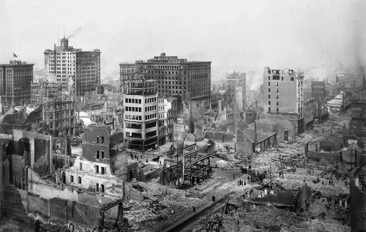 The Fire Killed More Than the Quake — April 18, 1906, the San Francisco Earthquake